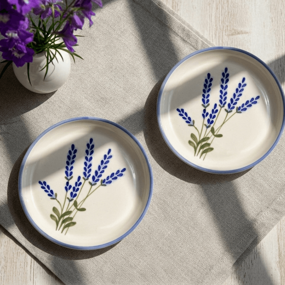 Lavender Plate (Set of 2)
