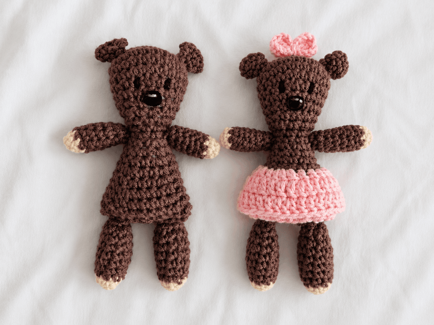 Teddy & Lottie Crochet Plushies