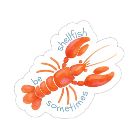 Stickers — Be Shellfish