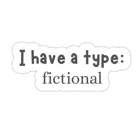 Stickers — Fictional is my Type