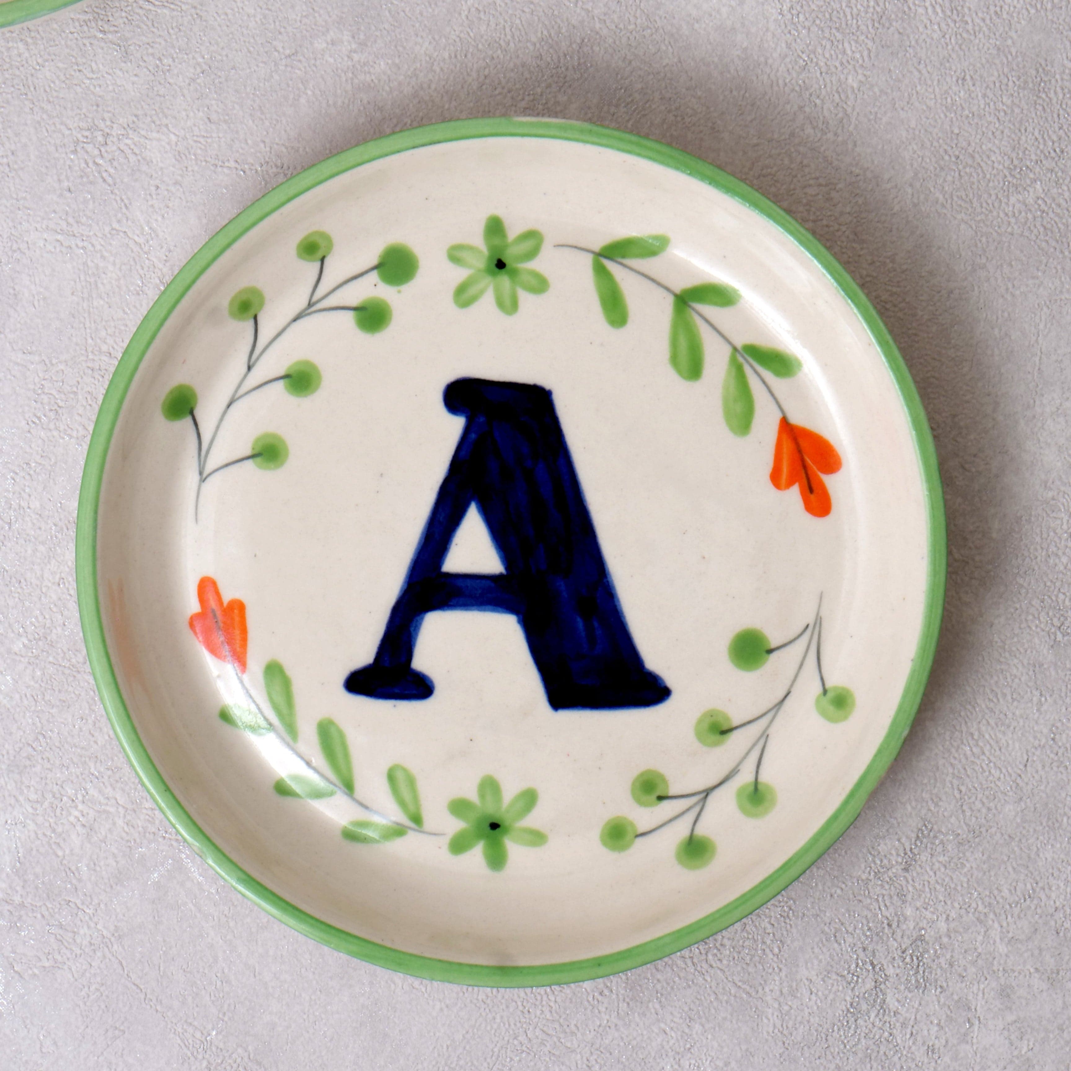Alphabet Plate