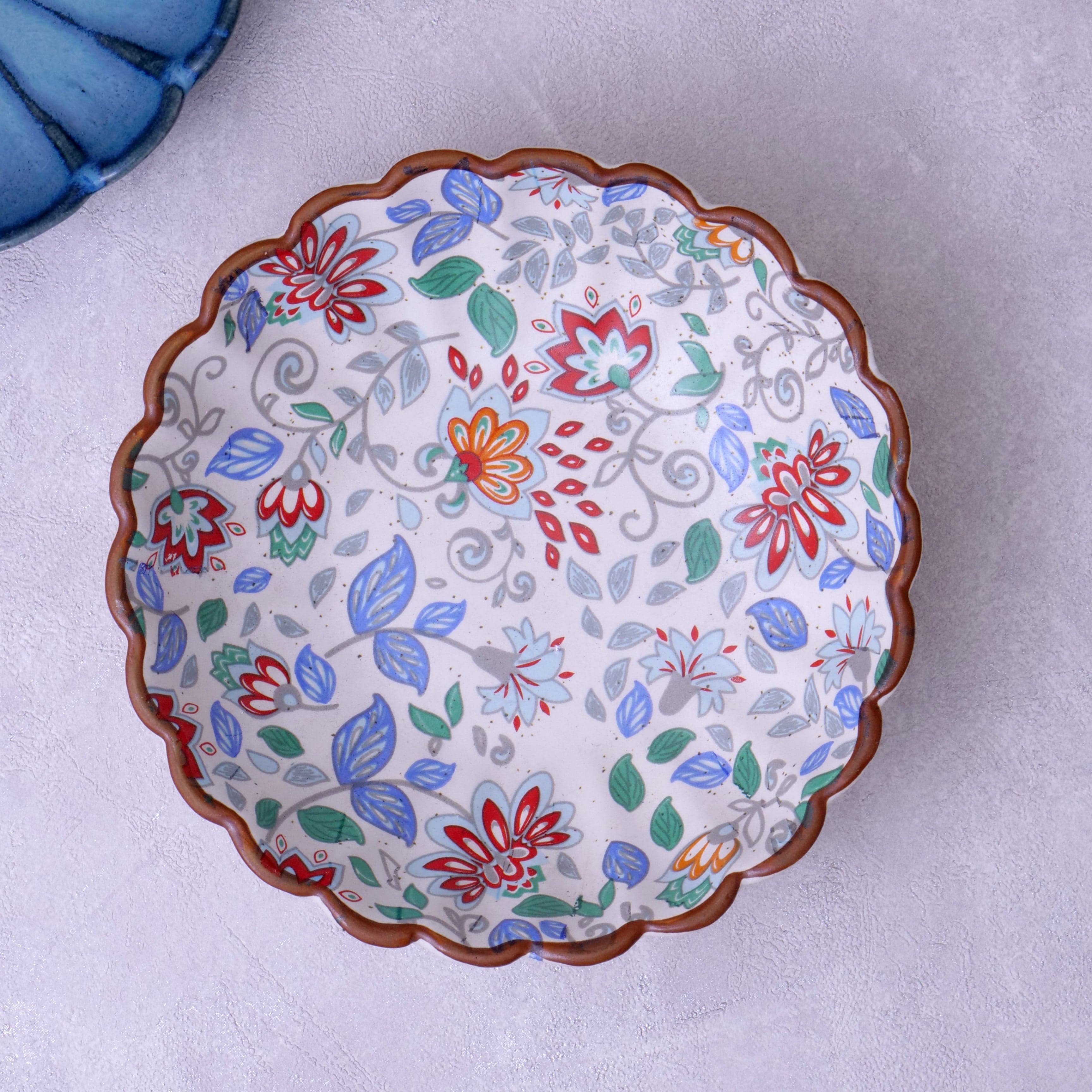 Eden Bloom Chaat Plate (Set of 2)
