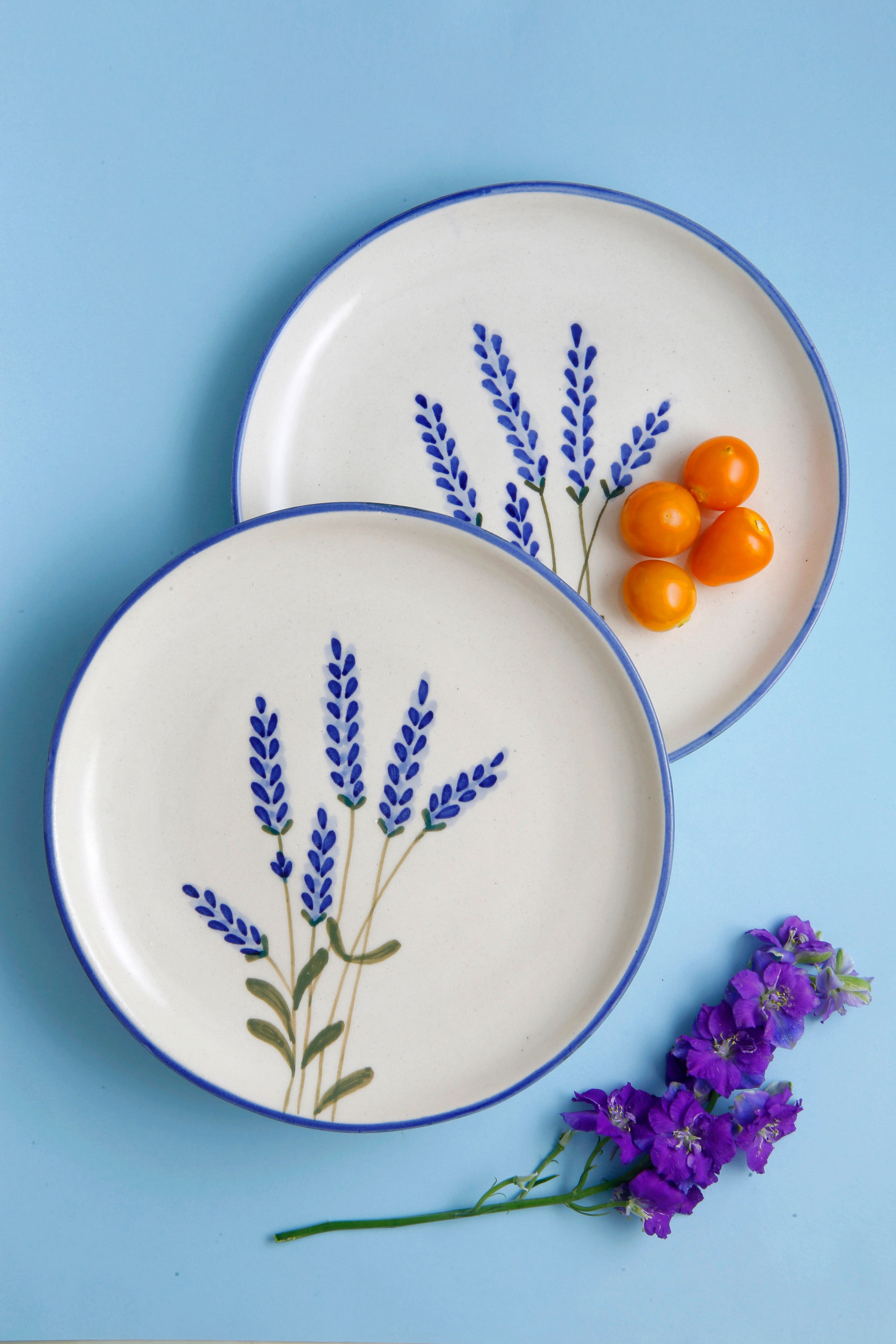 Lavender Quarter Plate (Set of 2)