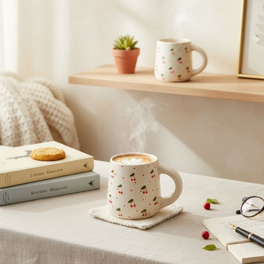 Long Cherry Mug