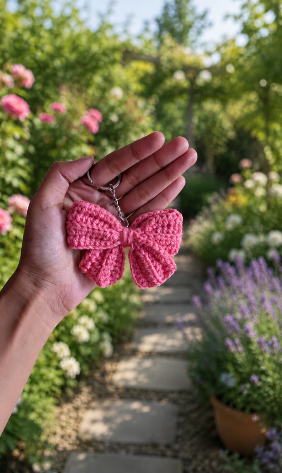 Bow Keychain