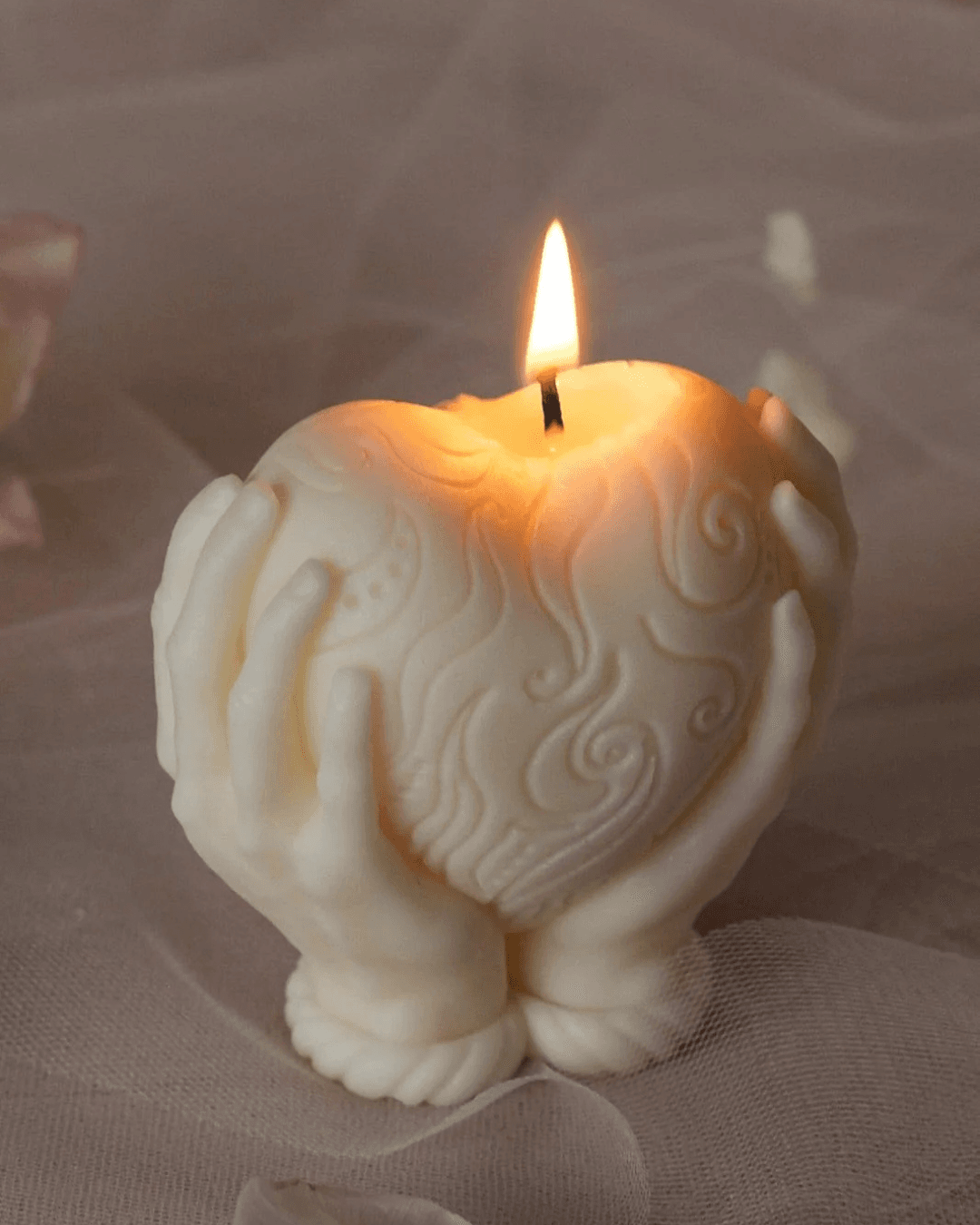 Eternal Bond Sculptural Candle