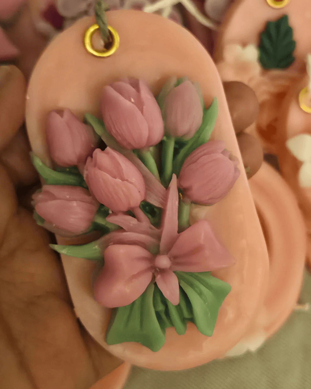 Floral Wax Sachet — Lavender & Rose Blush