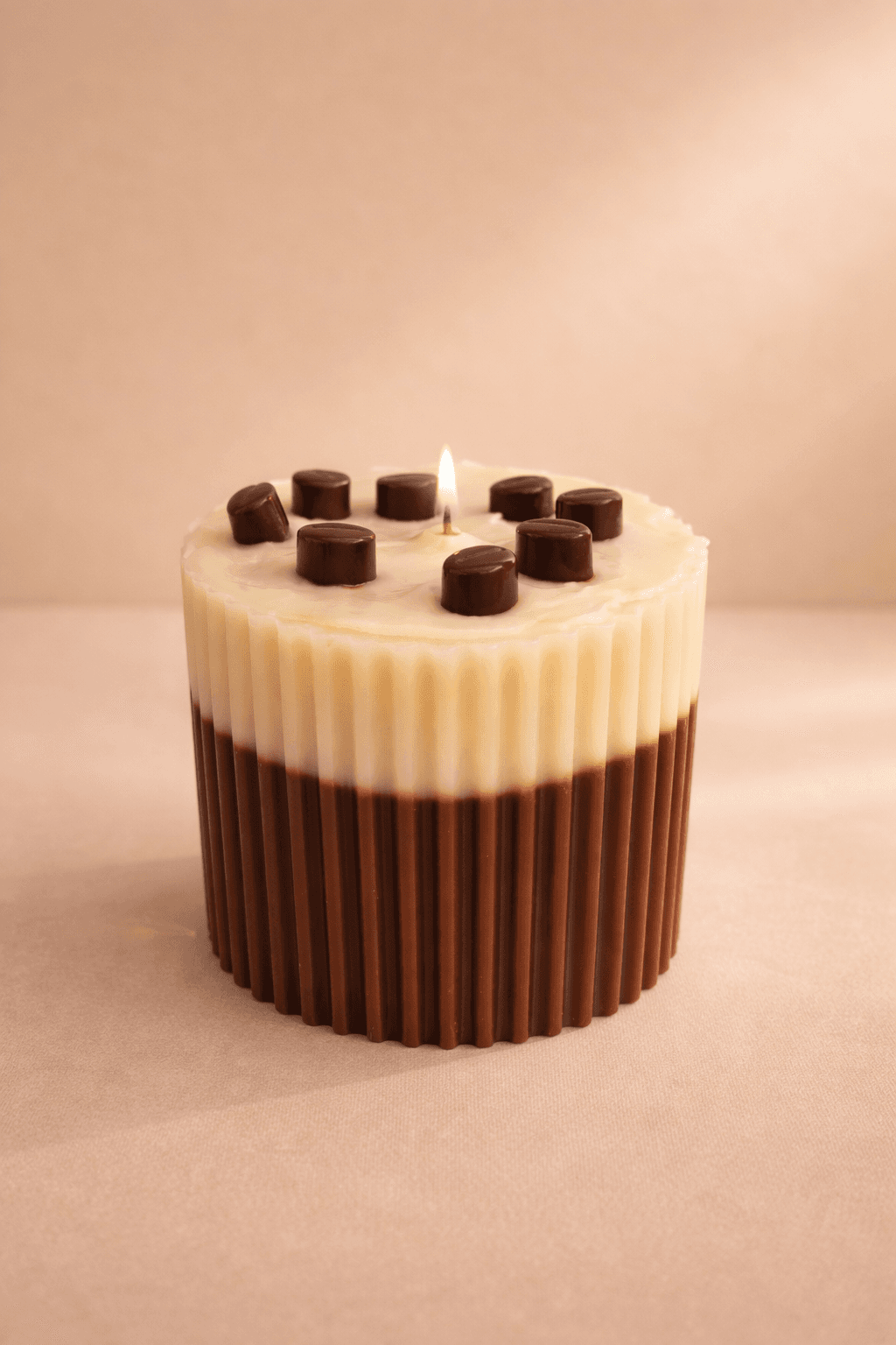 Irish Coffee Sculptural Dessert Candle