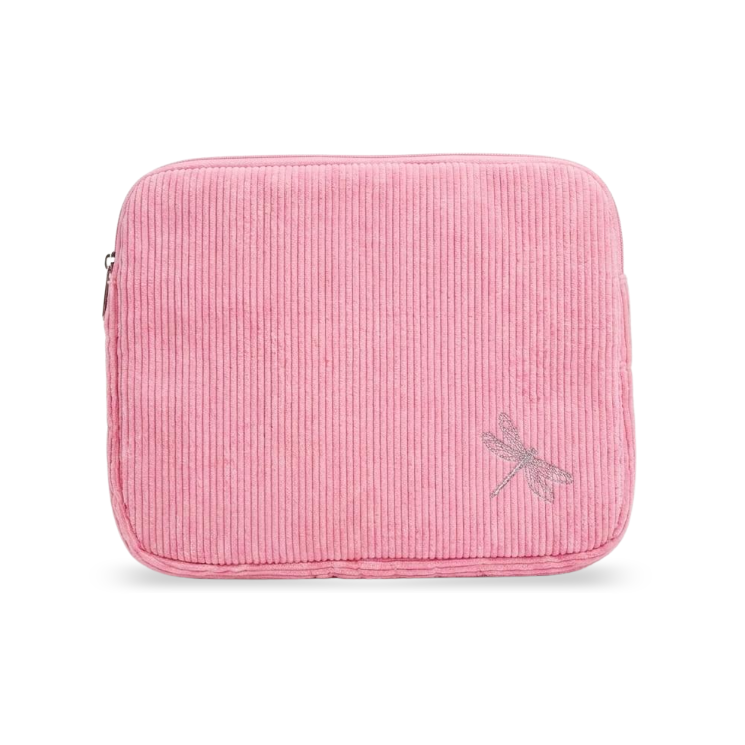 Corduroy Laptop Sleeve — Pink