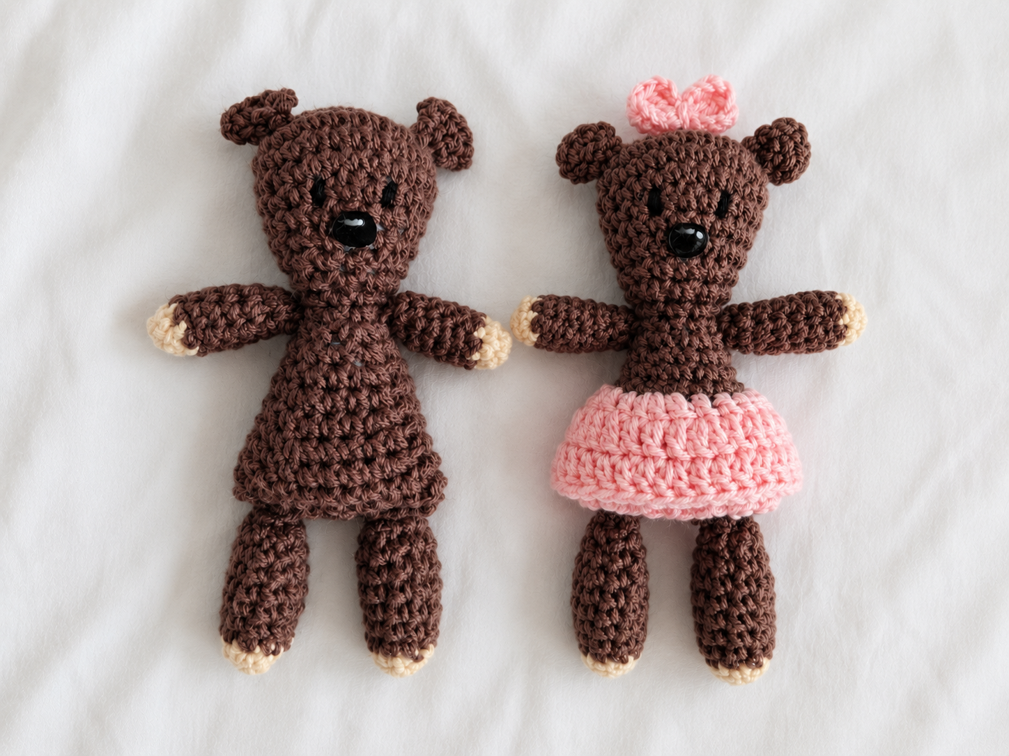 Teddy & Lottie Crochet Plushies